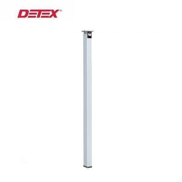 Detex FIRE RATED KEYED REMOVABLE MULLION, 8 FOOT, RIM CYLINDER SOLD SEPARATELY. NOTEFIRE RATED LISTING ALL DTX-F90KRx8